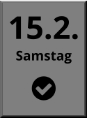 15.2. Samstag  